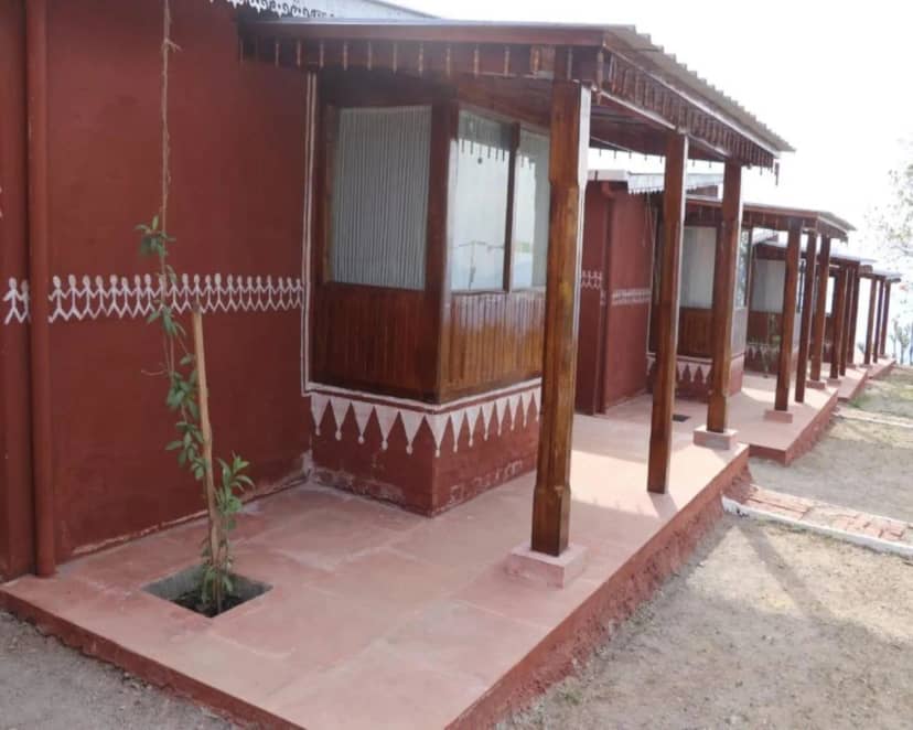 Pinaceae Resort Entrance