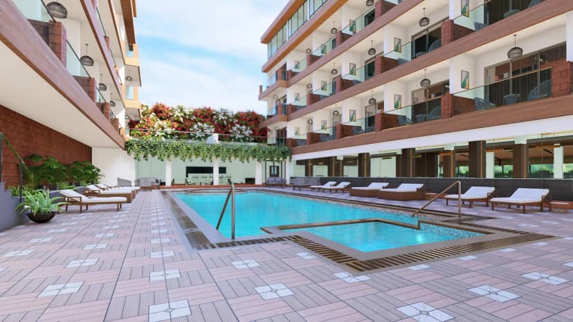 Radisson Resort Goa Baga Swimming Pool