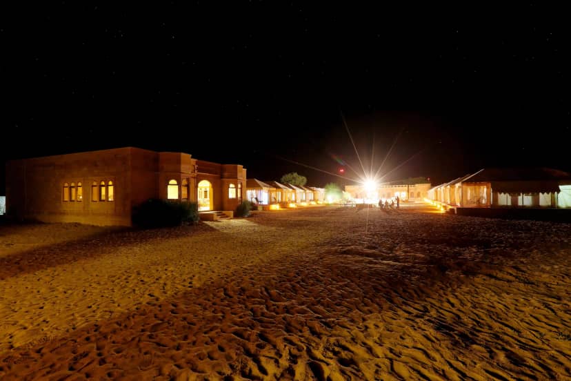 Foxoso Desert Luxury Camps Courtyard