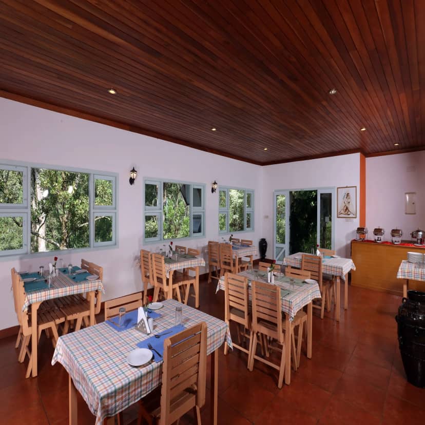 Dew Drops Farm Resort Dining Area