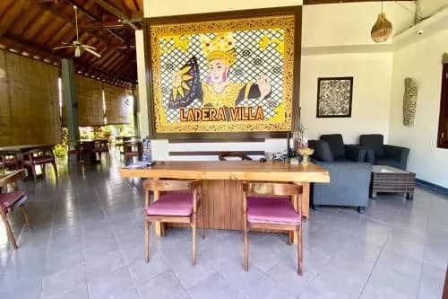 Ladera Villa Ubud Living Room